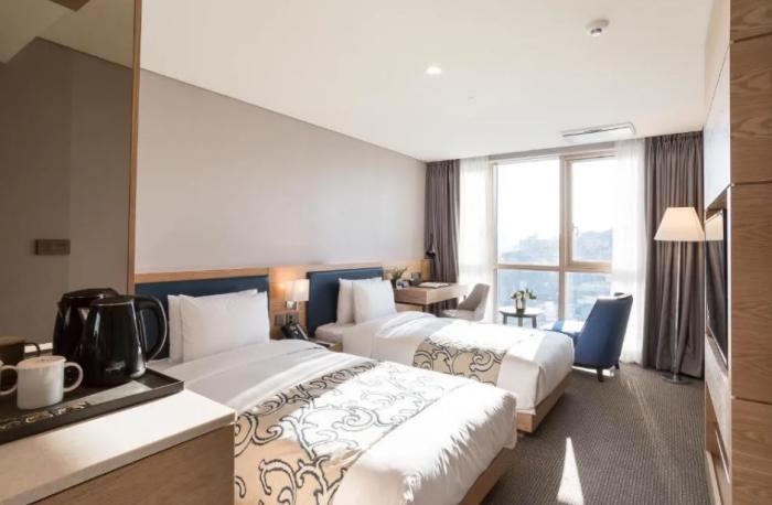 Centum Primus Hotel Пусан Стая снимка