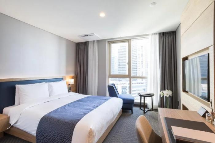 Centum Primus Hotel Пусан Стая снимка