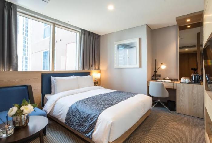 Centum Primus Hotel Пусан Стая снимка